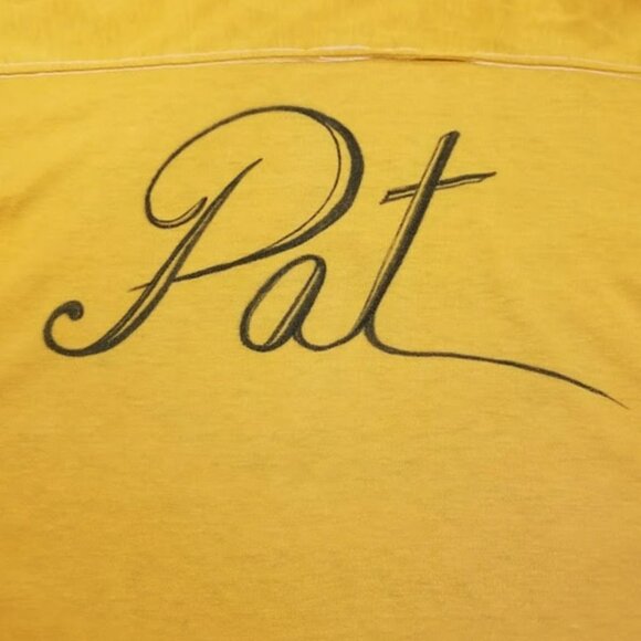 Vintage New Orleans Football Saints Pat Air Brushed Jersey Tee Shirt XL - Picture 5 of 13